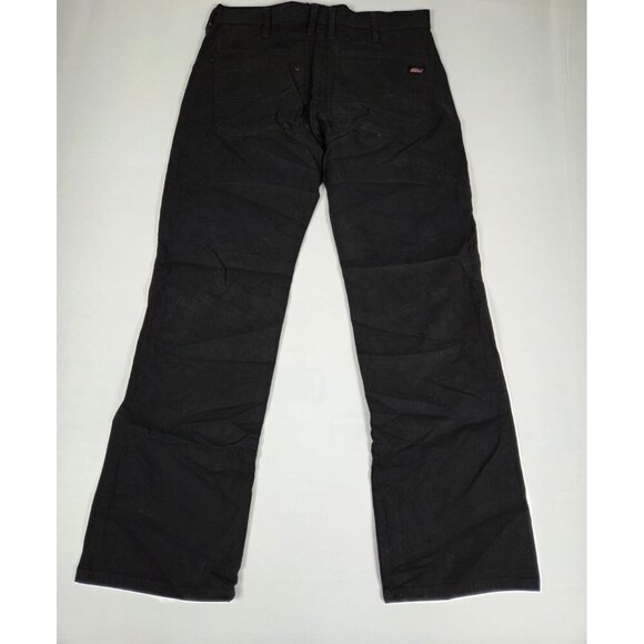 Dickies Other - Genuine Dickies Men 32x28 Black Cotton Canvas Straight Leg Work Pants